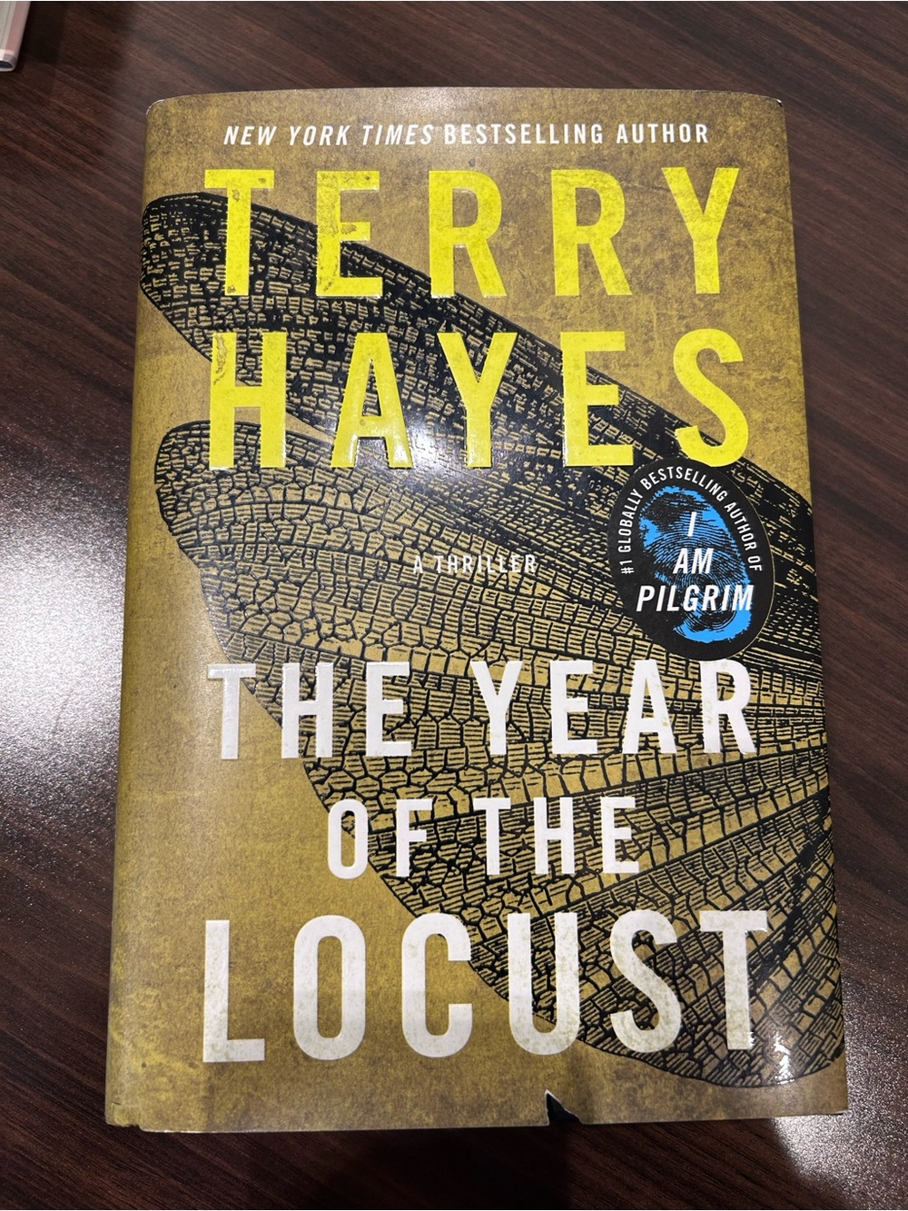 The year of the locust hardcover book Terry Hayes